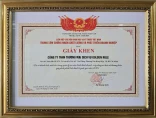“Đã có thành tích xuất sắc trong quản lý và vận hành kinh doanh, xây dựng và bảo vệ thương hiệu góp phần phát triển kinh tế quốc gia năm 2025”