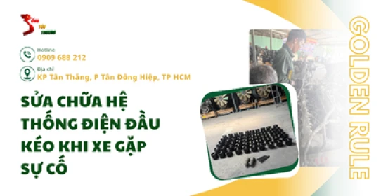 Sửa chữa hệ thống điện đầu kéo khi xe gặp sự cố